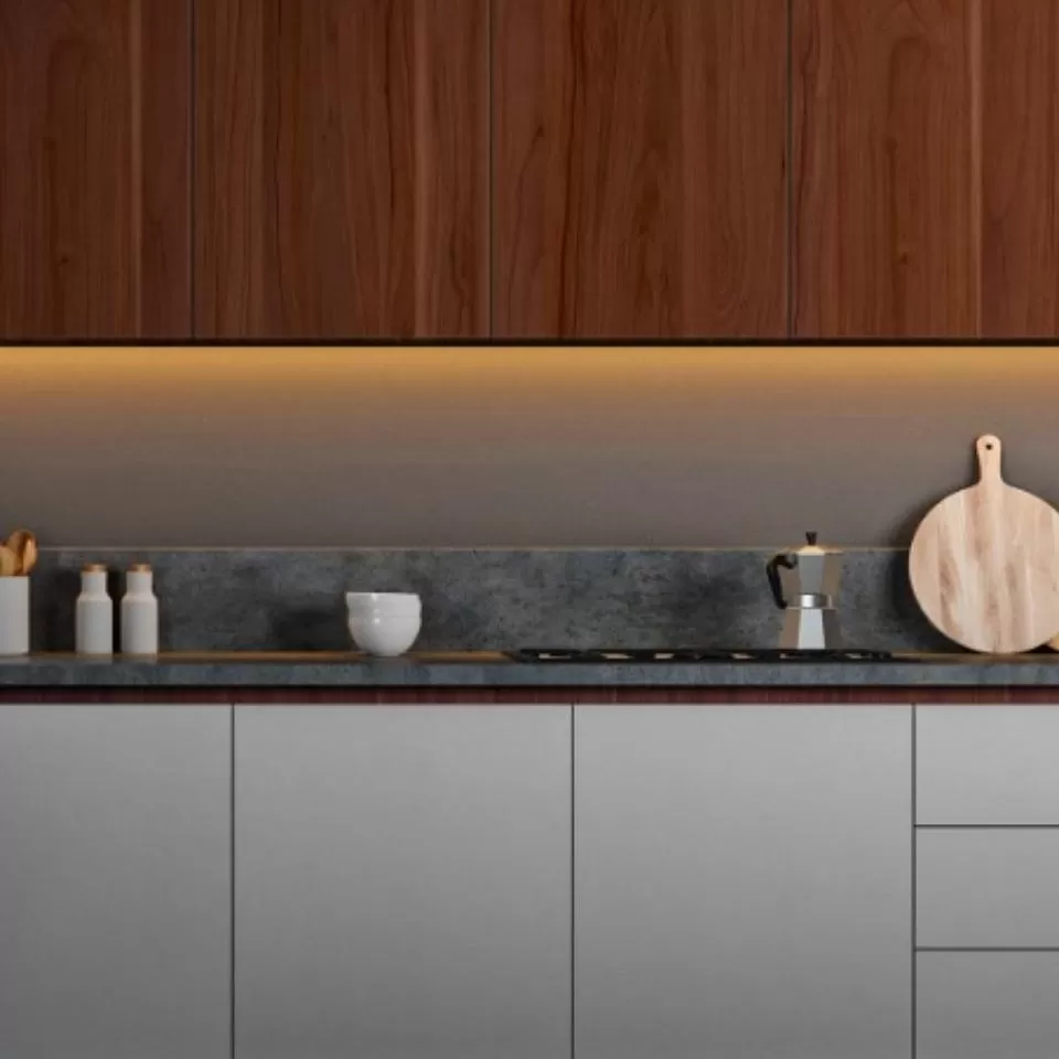 imagen 3 de Mdf Melaminico Cabiuna Nobre